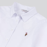Womens Classic Fit Oxford Shirt in Bright White