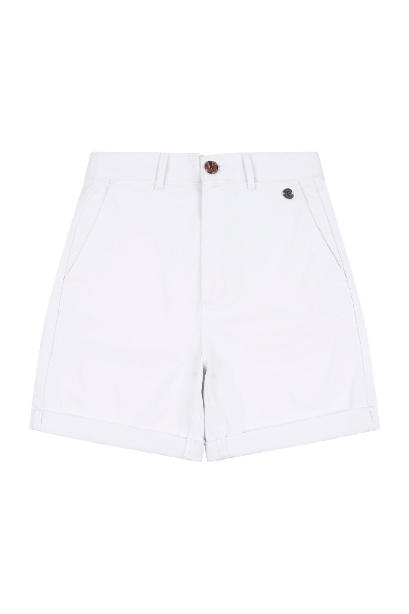 Womens Classic Chino Shorts in Bright White