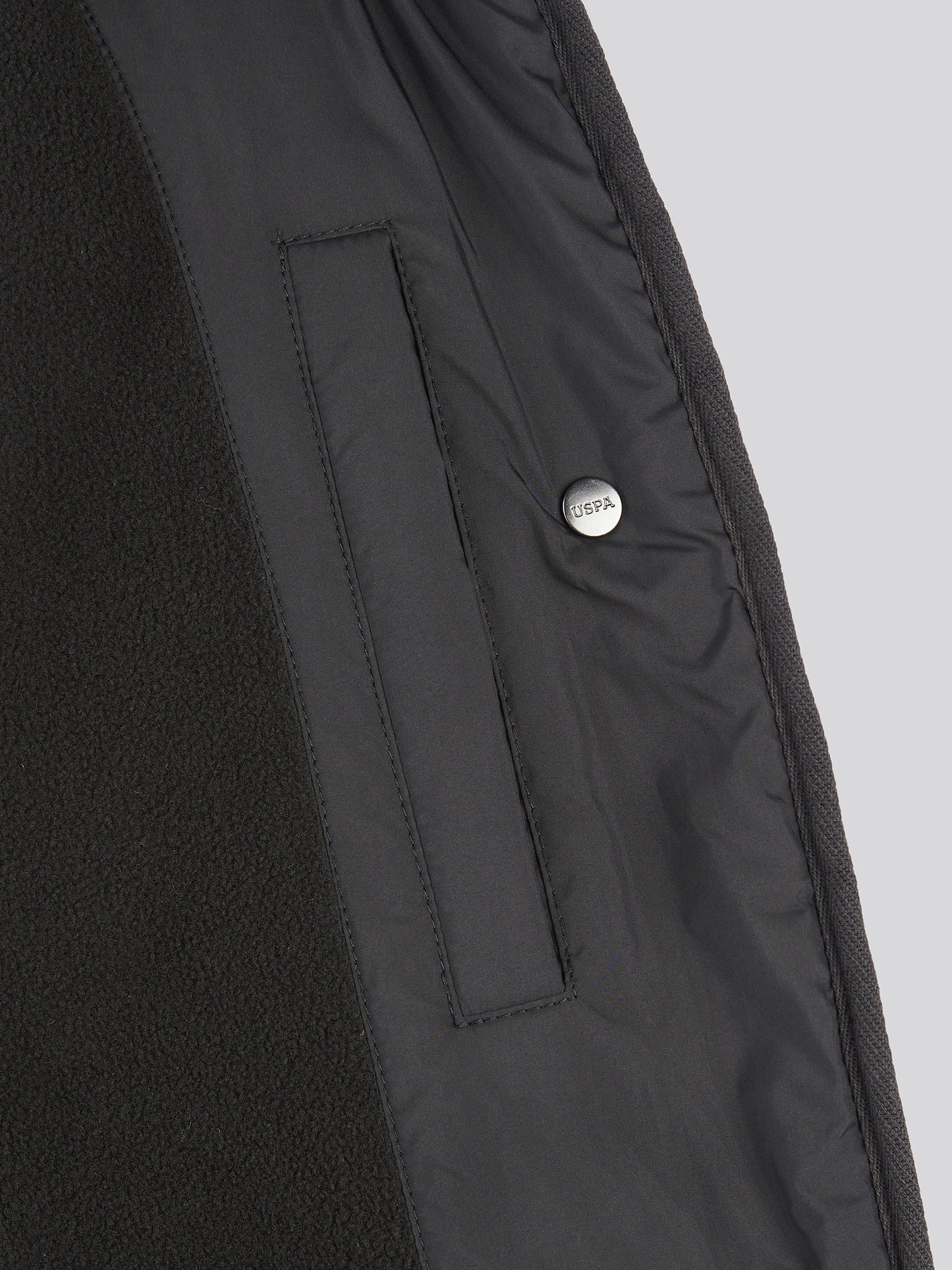 Womens Lightweight Quilted Jacket in Black