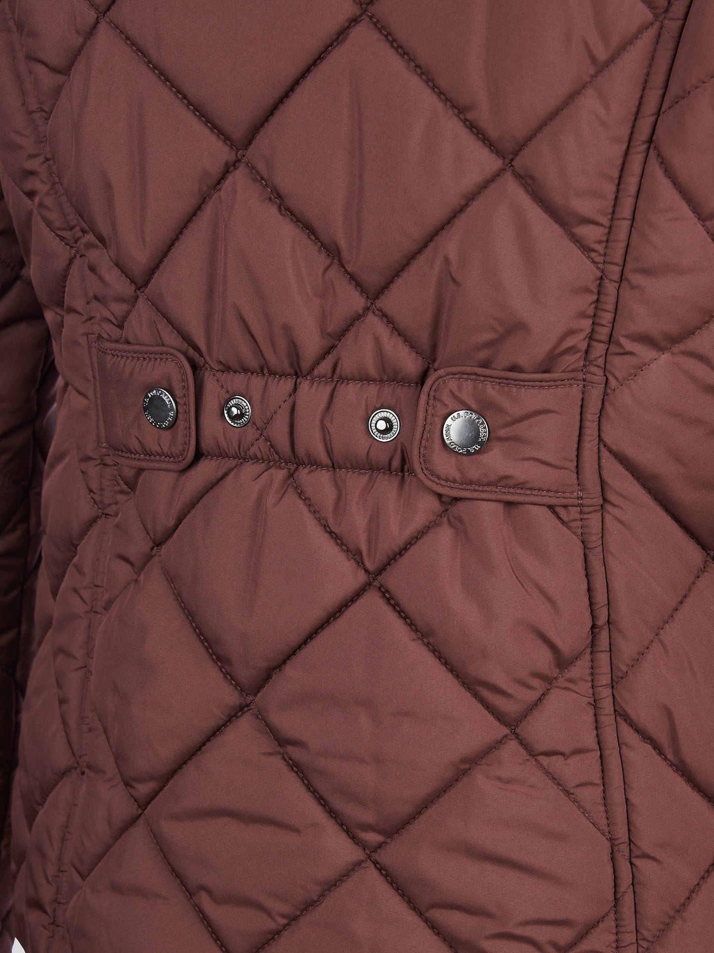 Womens Lightweight Quilted Jacket in Puce