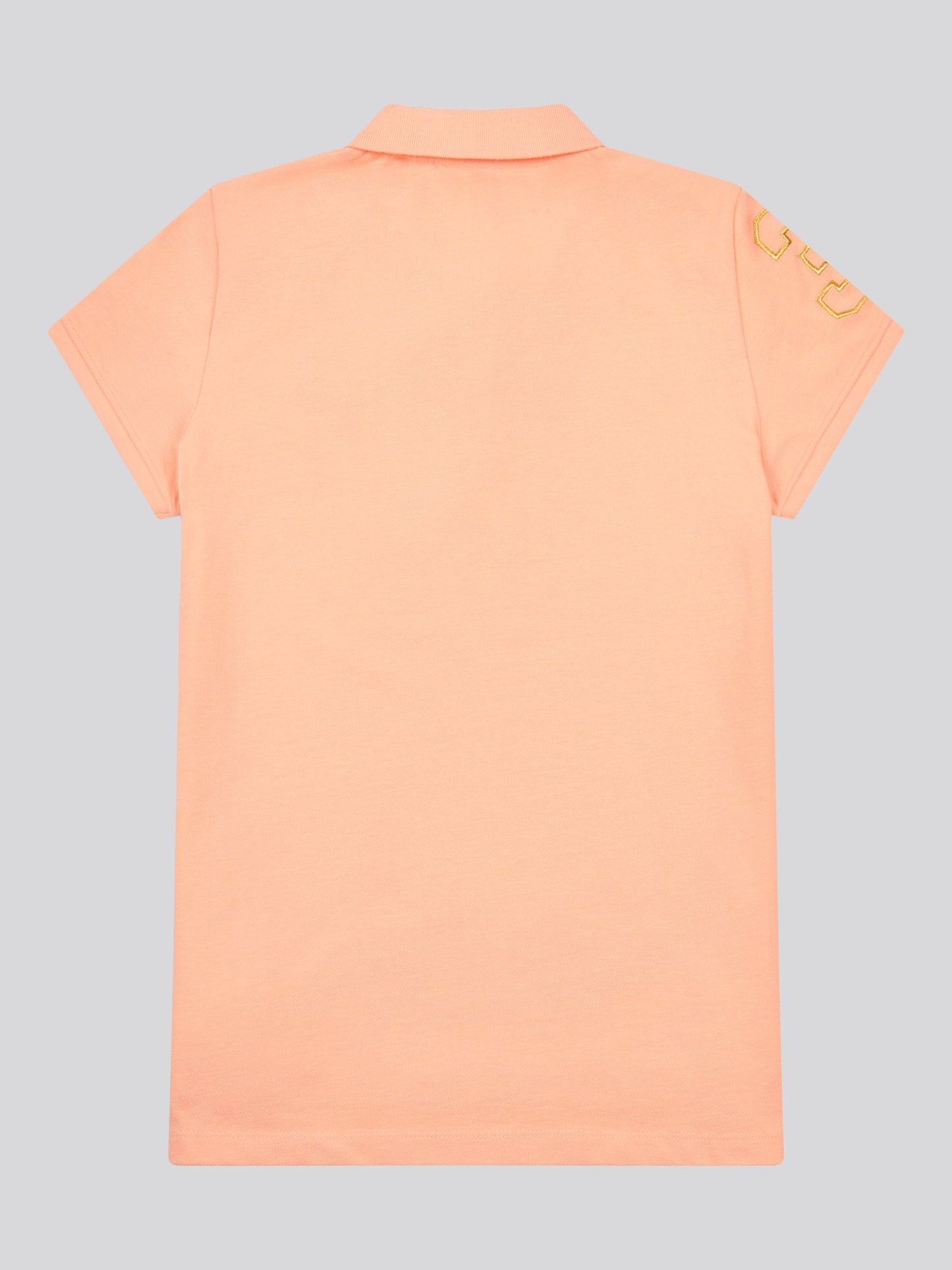 Womens Gold Player 3 Polo Shirt in Peach Nectar