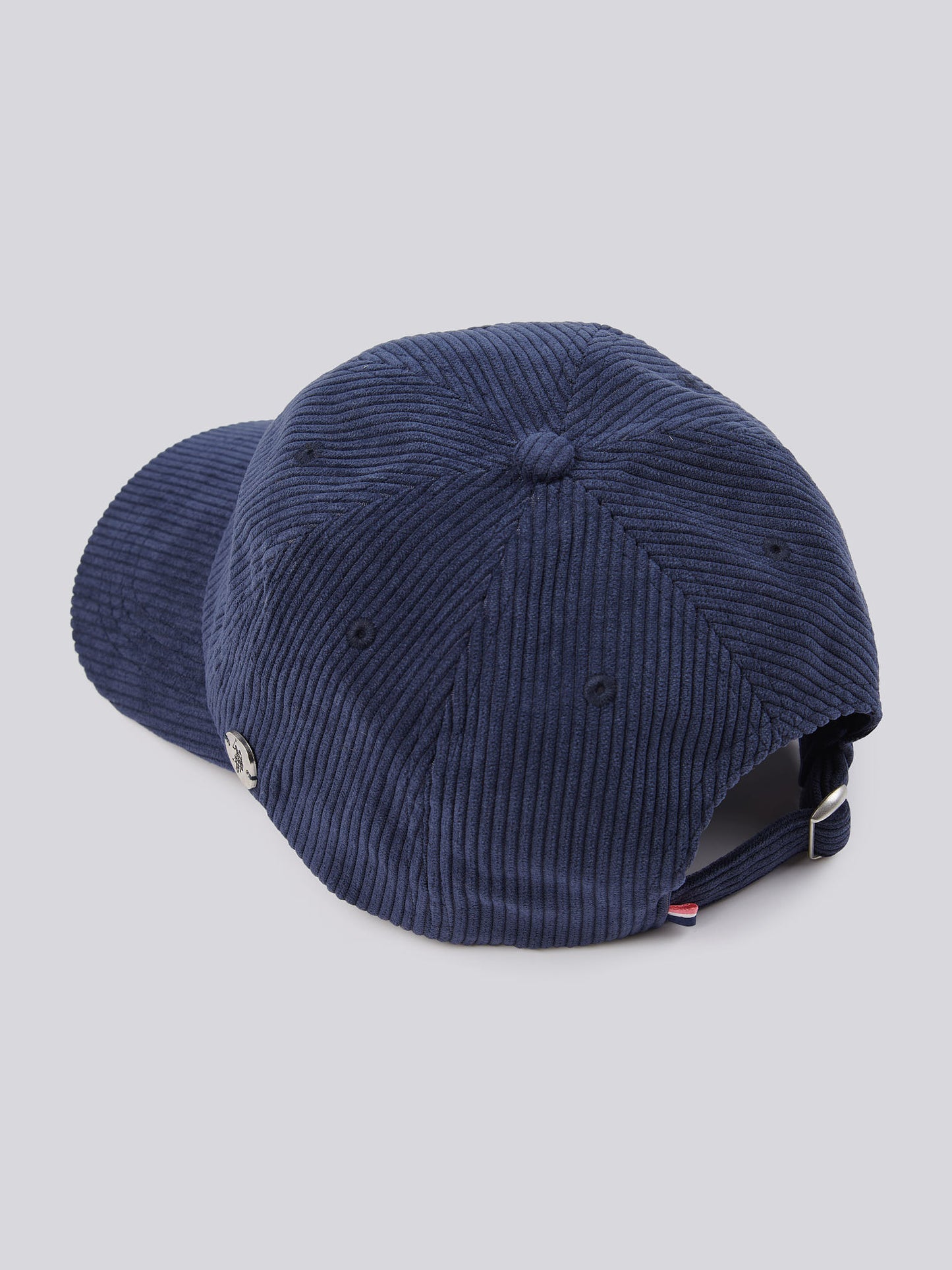 Womens Corduroy Casual Cap in Navy Iris