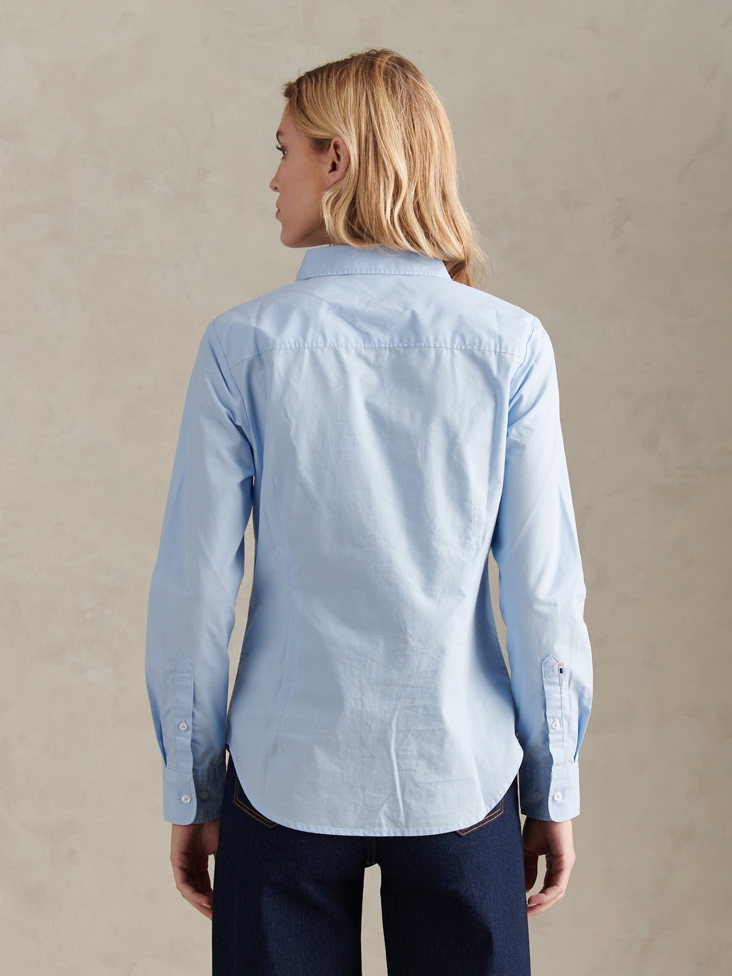 Womens Classic Fit Poplin Shirt Windsurfer
