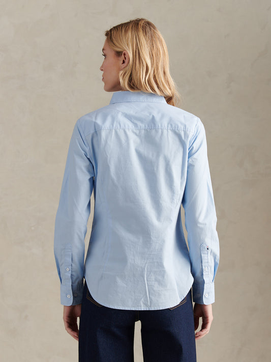 Womens Classic Fit Poplin Shirt Windsurfer