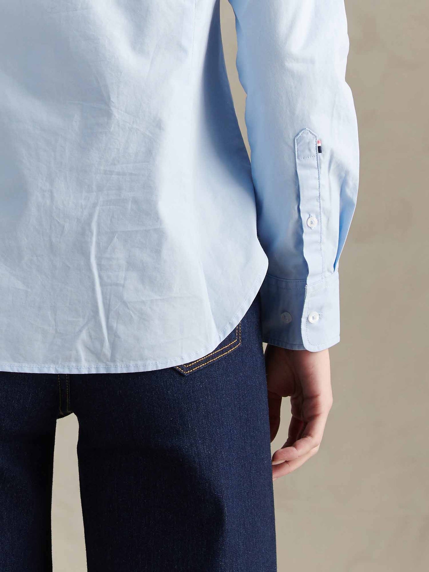 Womens Classic Fit Poplin Shirt Windsurfer