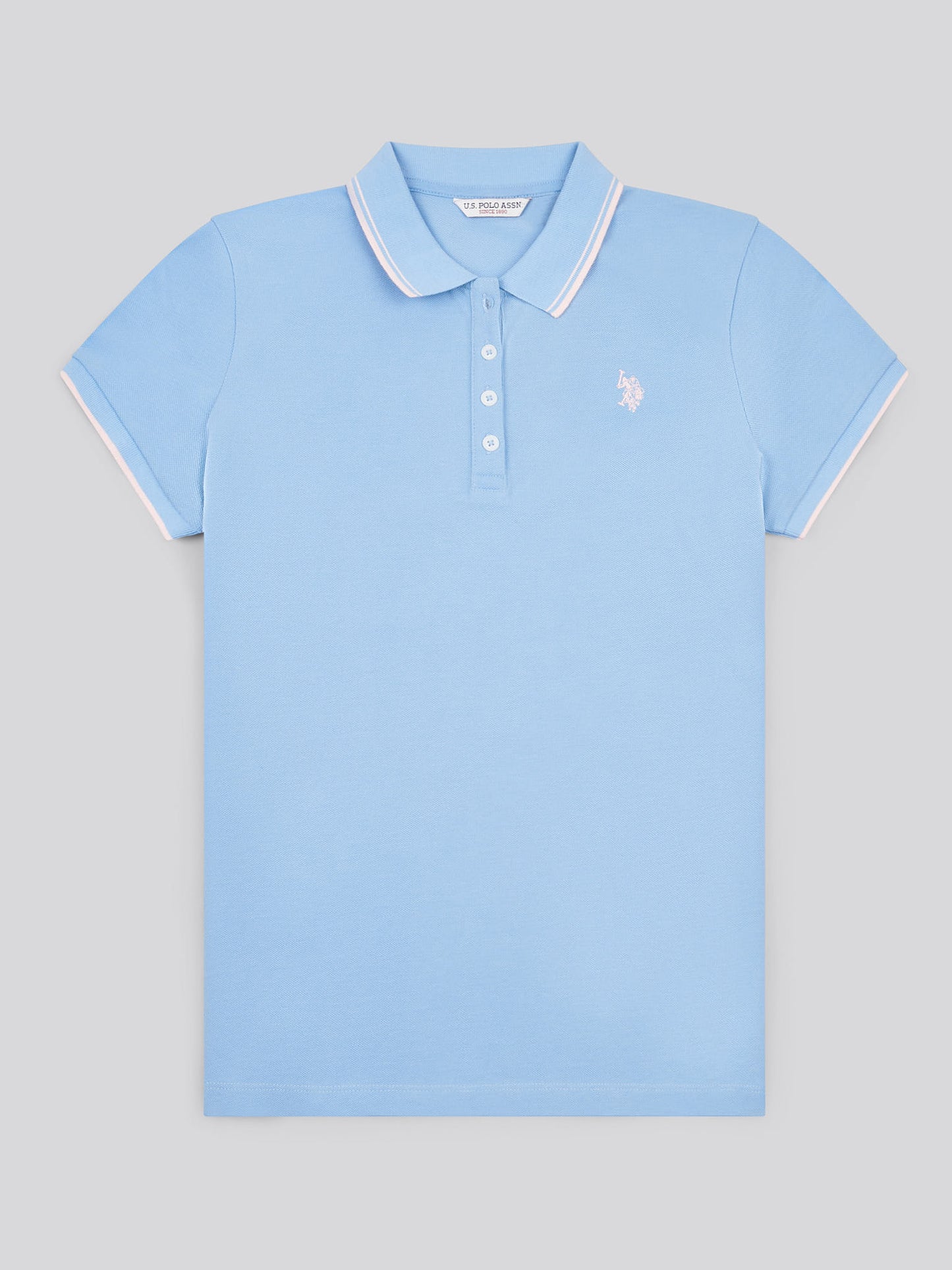 Womens Polo Shirt Vista Blue