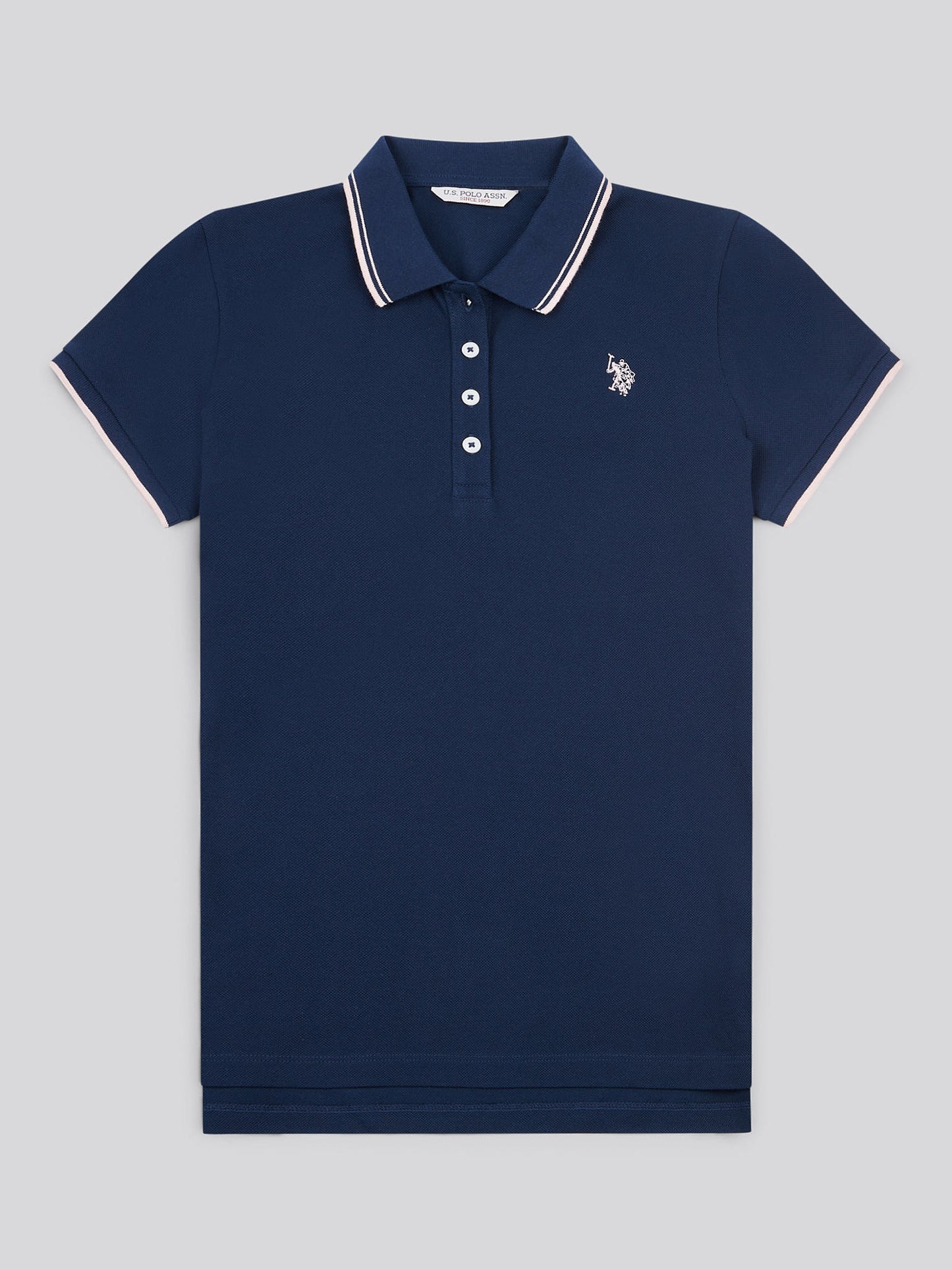Womens Polo Shirt Navy Iris