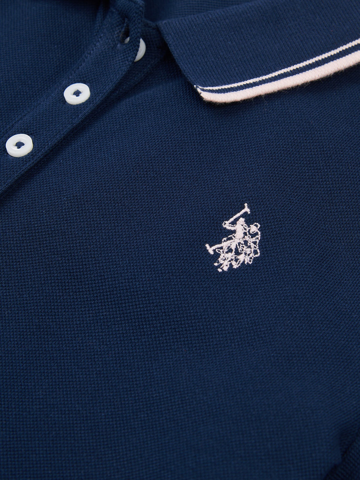 Womens Polo Shirt Navy Iris