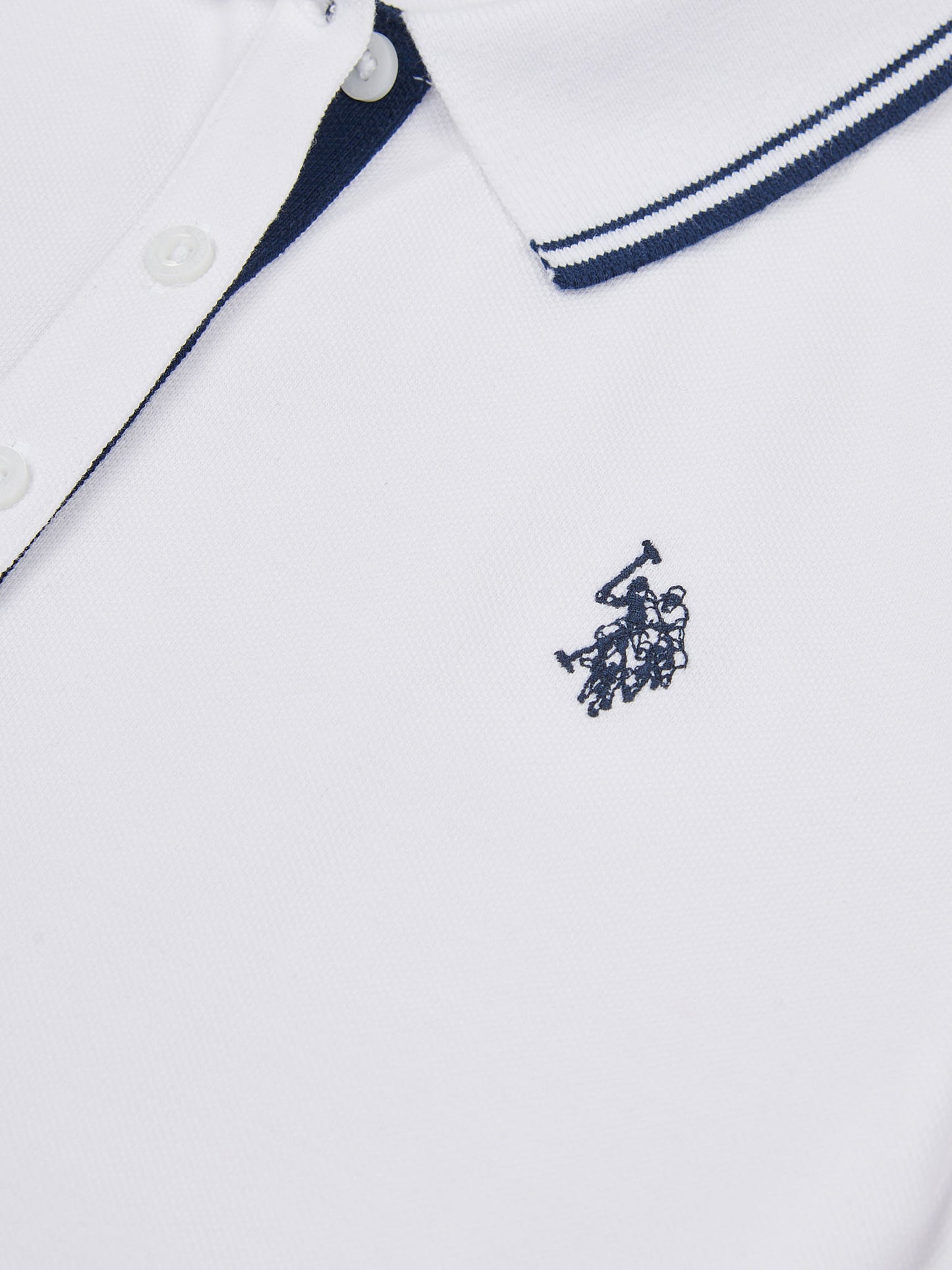 Womens Polo Dress Bright White