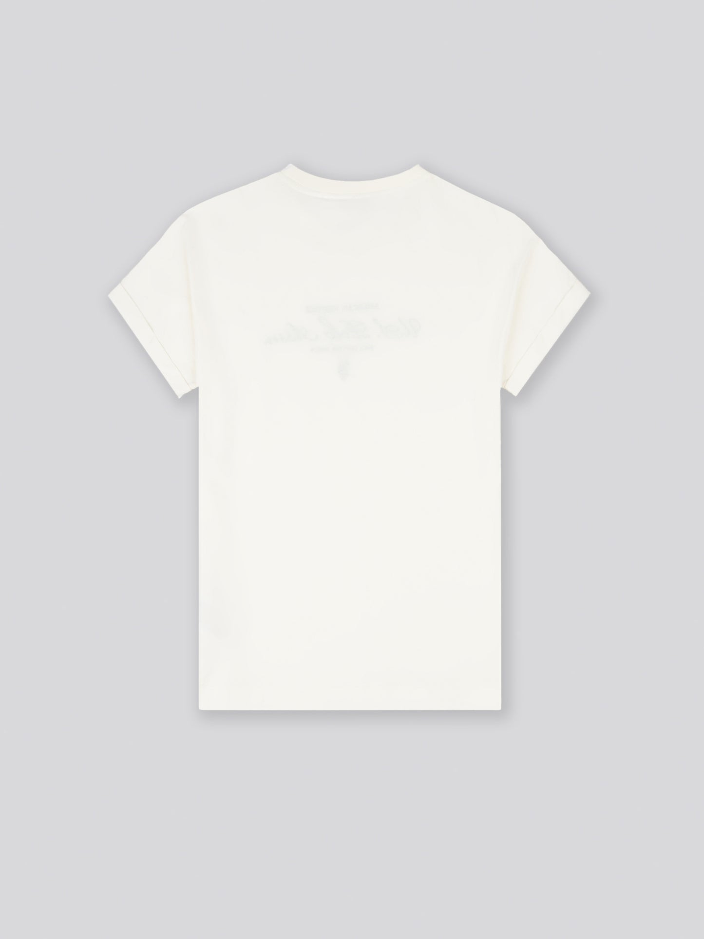 Womens Premium Graphic Grown On Sleeve T-Shirt in Marshmallow