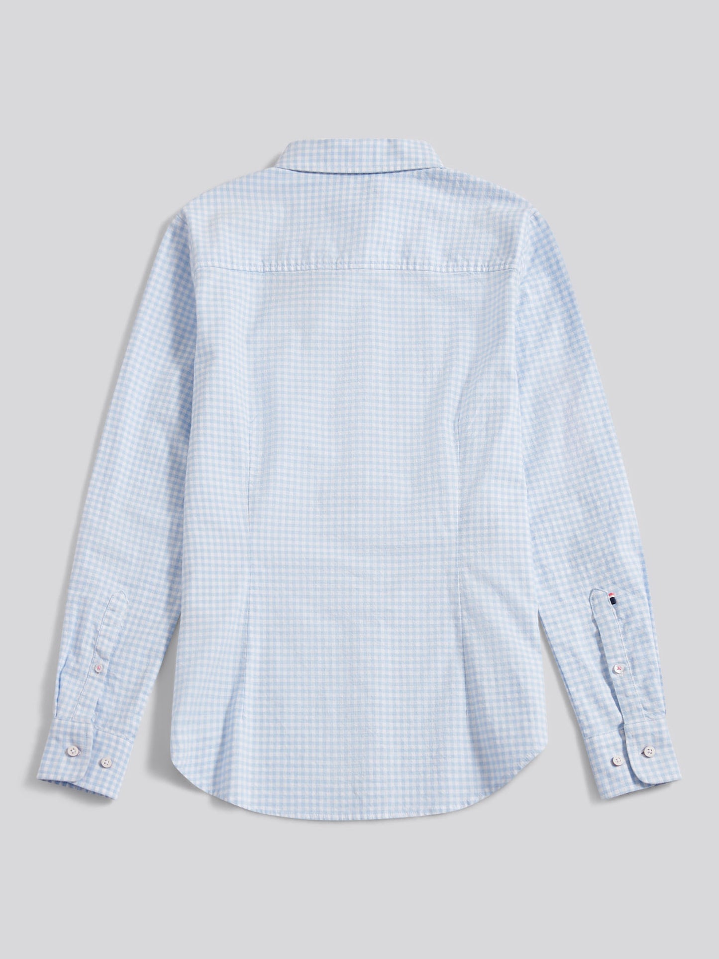 Womens Gingham Classic Fit Shirt in Windsurfer