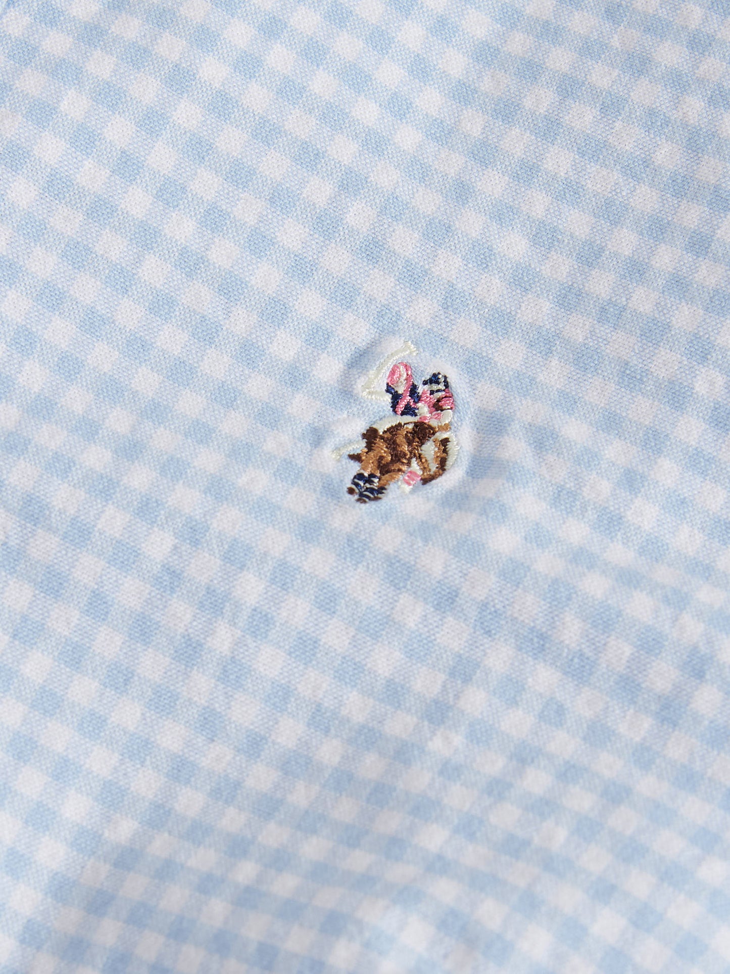 Womens Gingham Classic Fit Shirt in Windsurfer