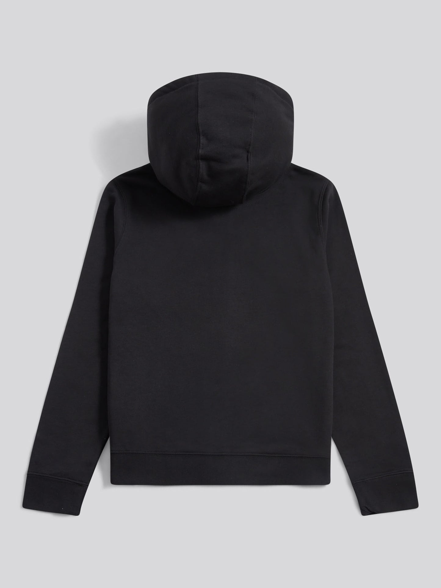 Womens Double Horsemen Zip Through Sweatshirt in Black