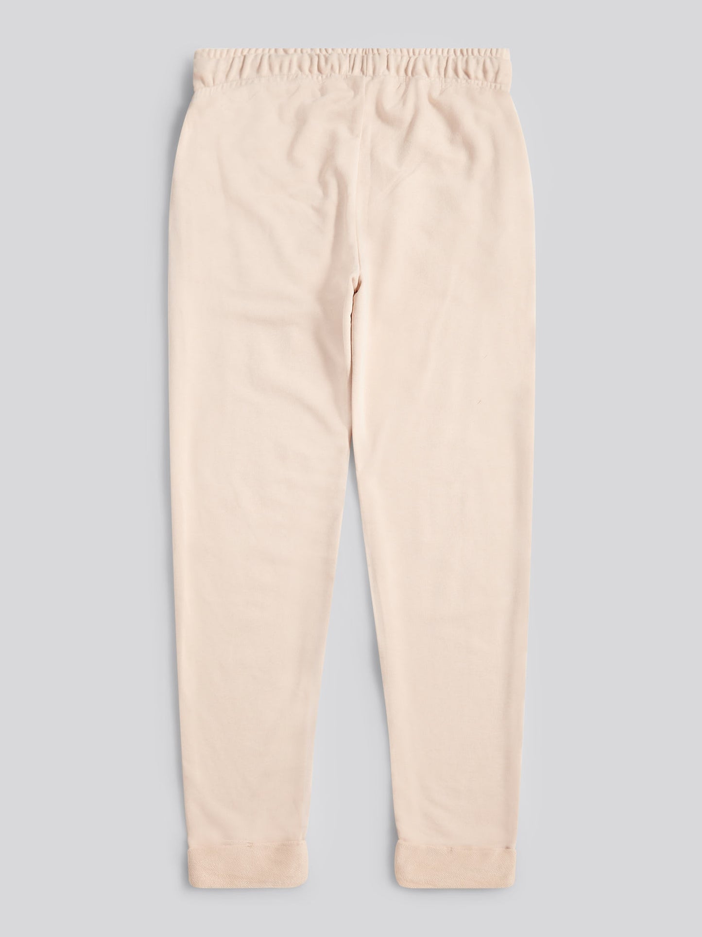 Womens Double Horsemen Roll Cuff Jogger in Smoke Gray