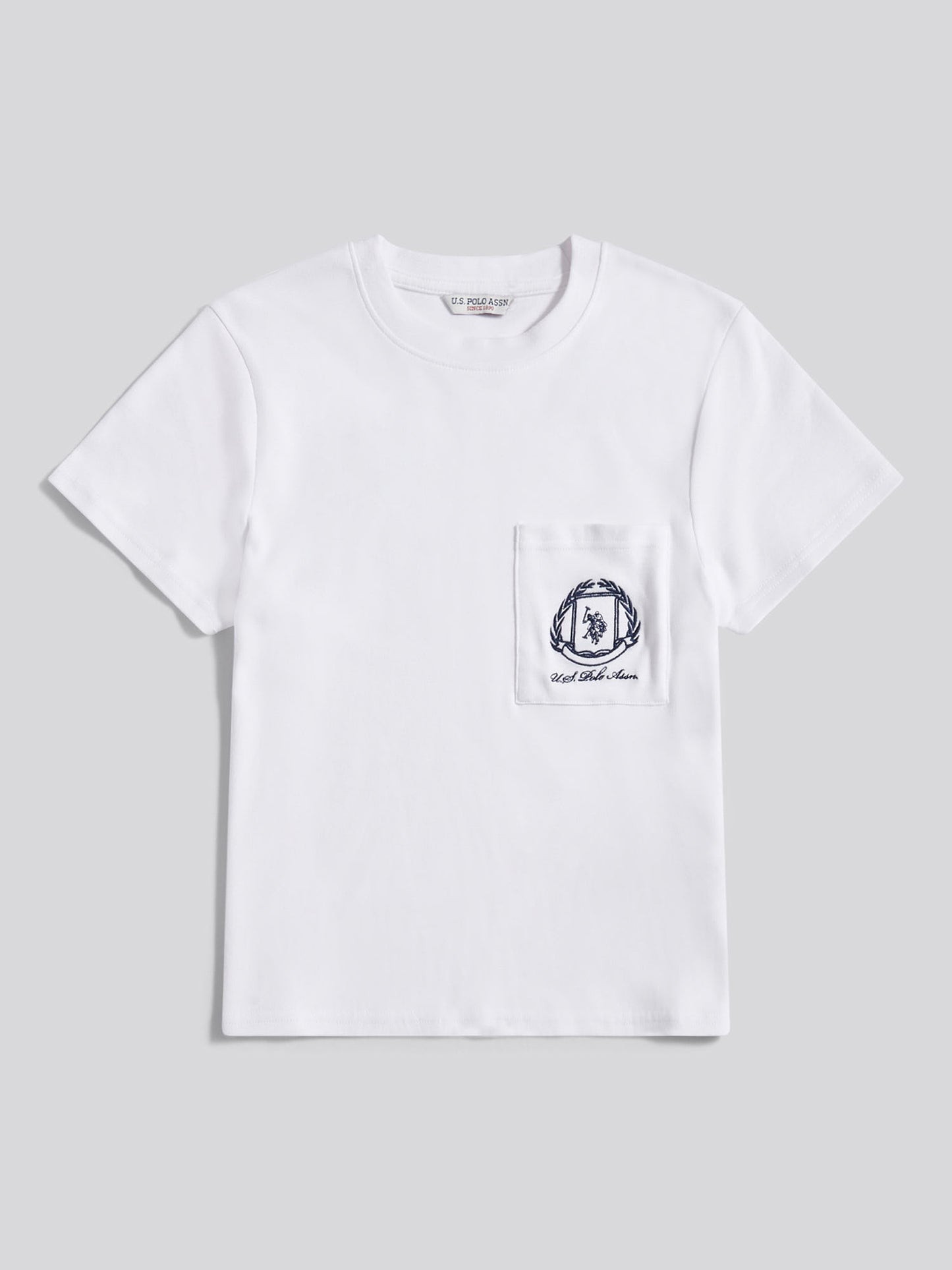 Womens Wreath Graphic T-Shirt in Bright White