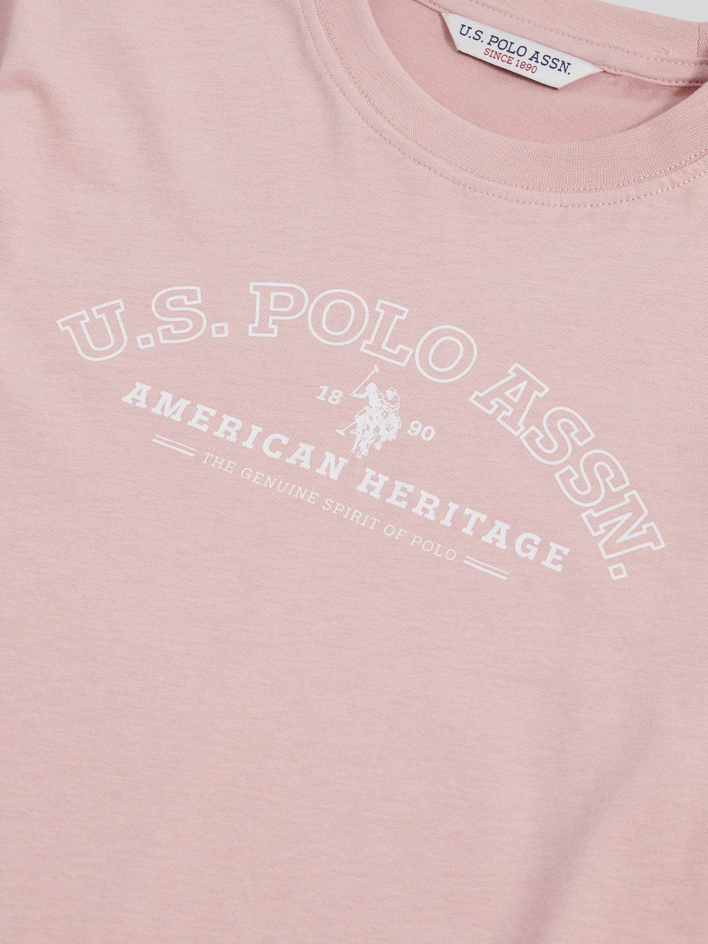 Womens Arc Graphic T-Shirt in Pale Mauve