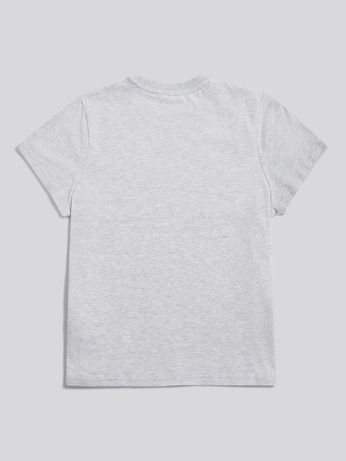 Womens Arc Graphic T-Shirt in Pearl Grey Marl