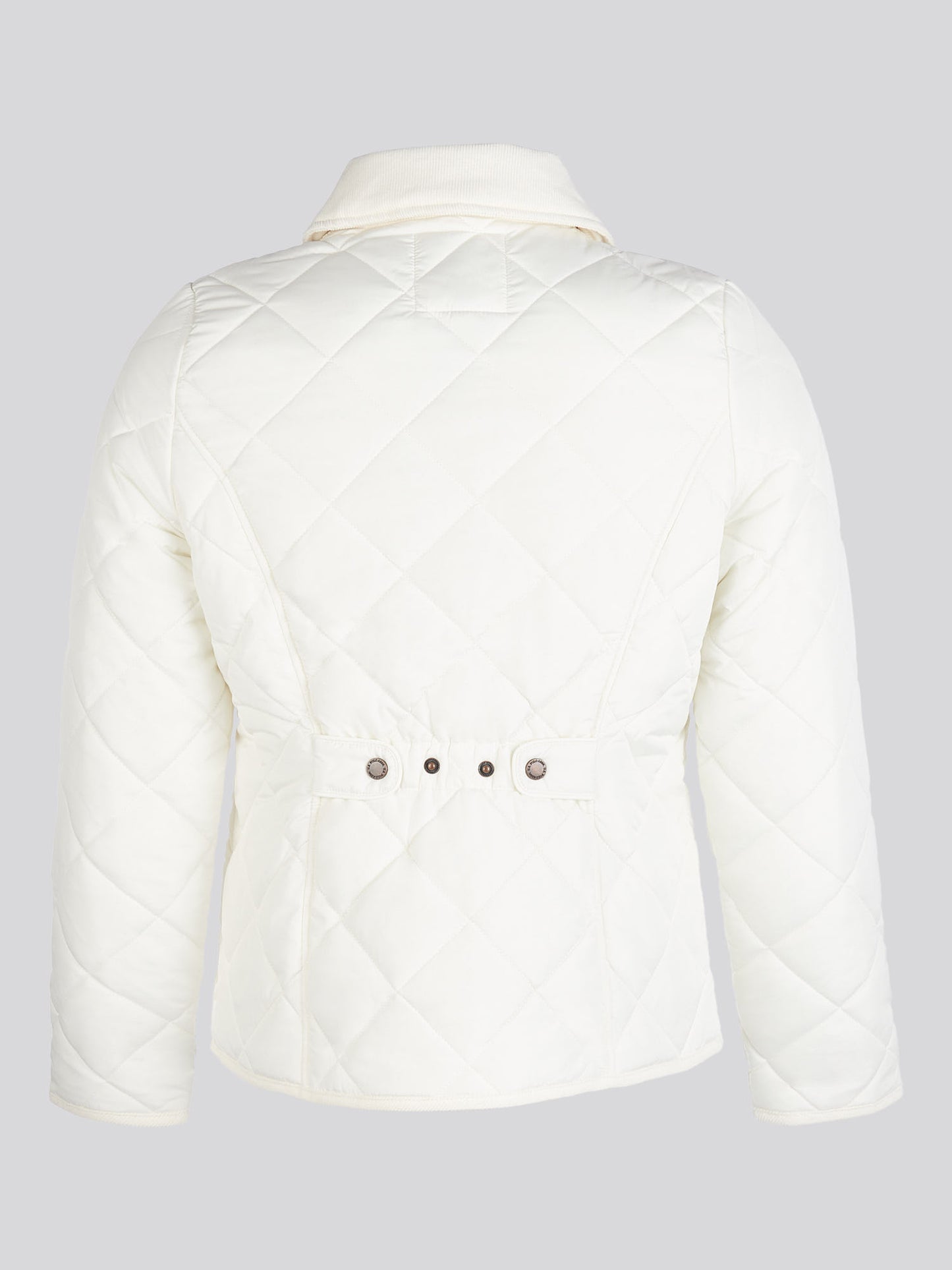 Womens Quilted Country Jacket in Marshmallow