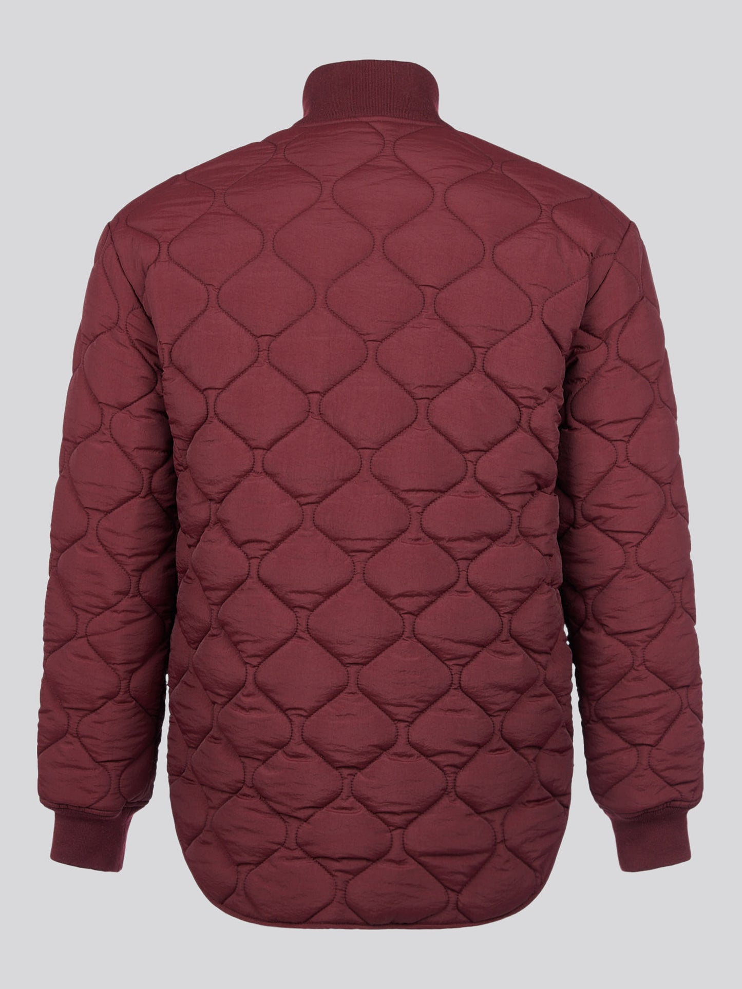 Womens Contrast Bomber Jacket in Fig