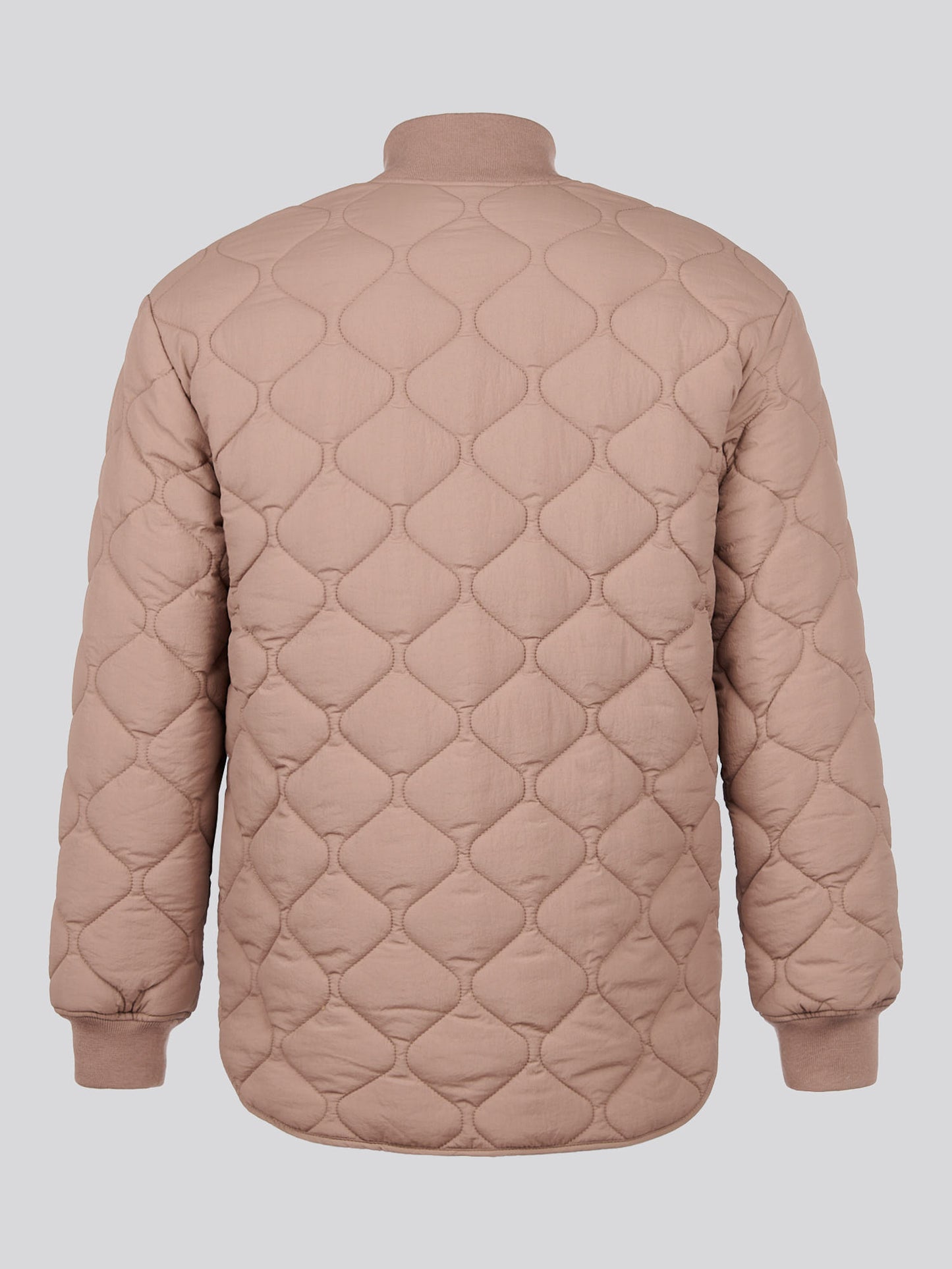 Womens Contrast Bomber Jacket in Leafless Tree