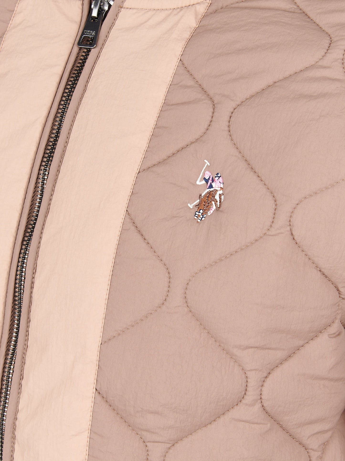 Womens Contrast Bomber Jacket in Leafless Tree