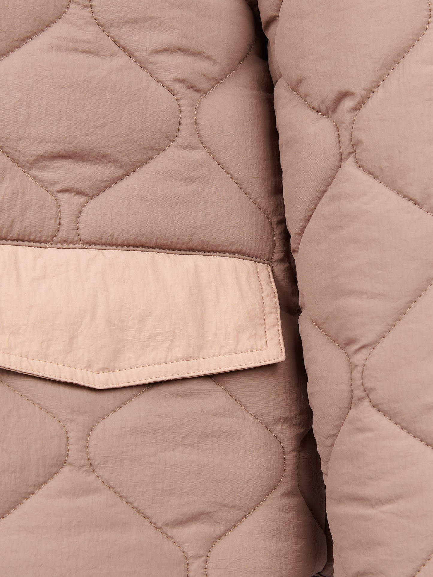 Womens Contrast Bomber Jacket in Leafless Tree