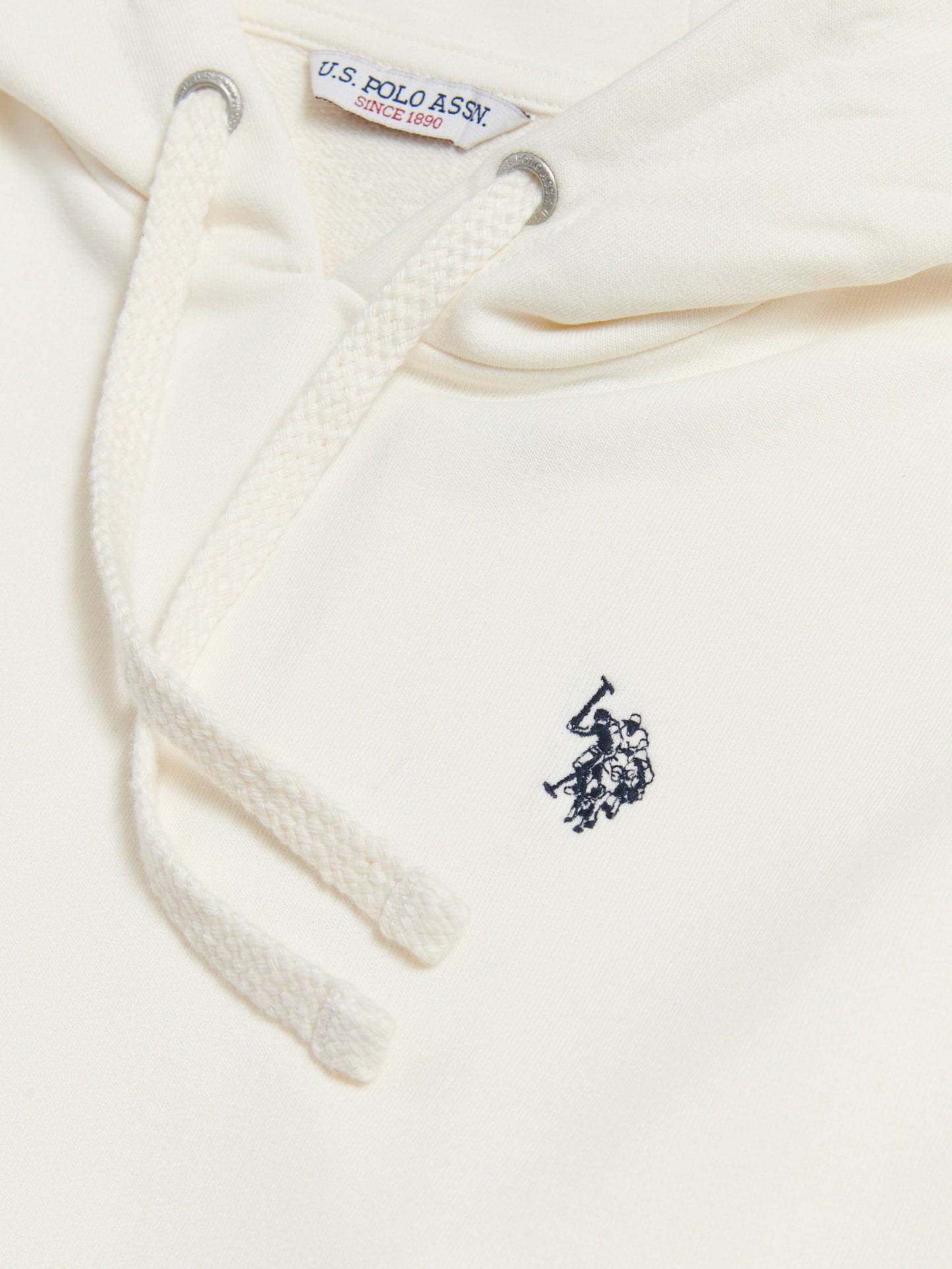 Womens Double Horsemen Hoodie in Marshmallow