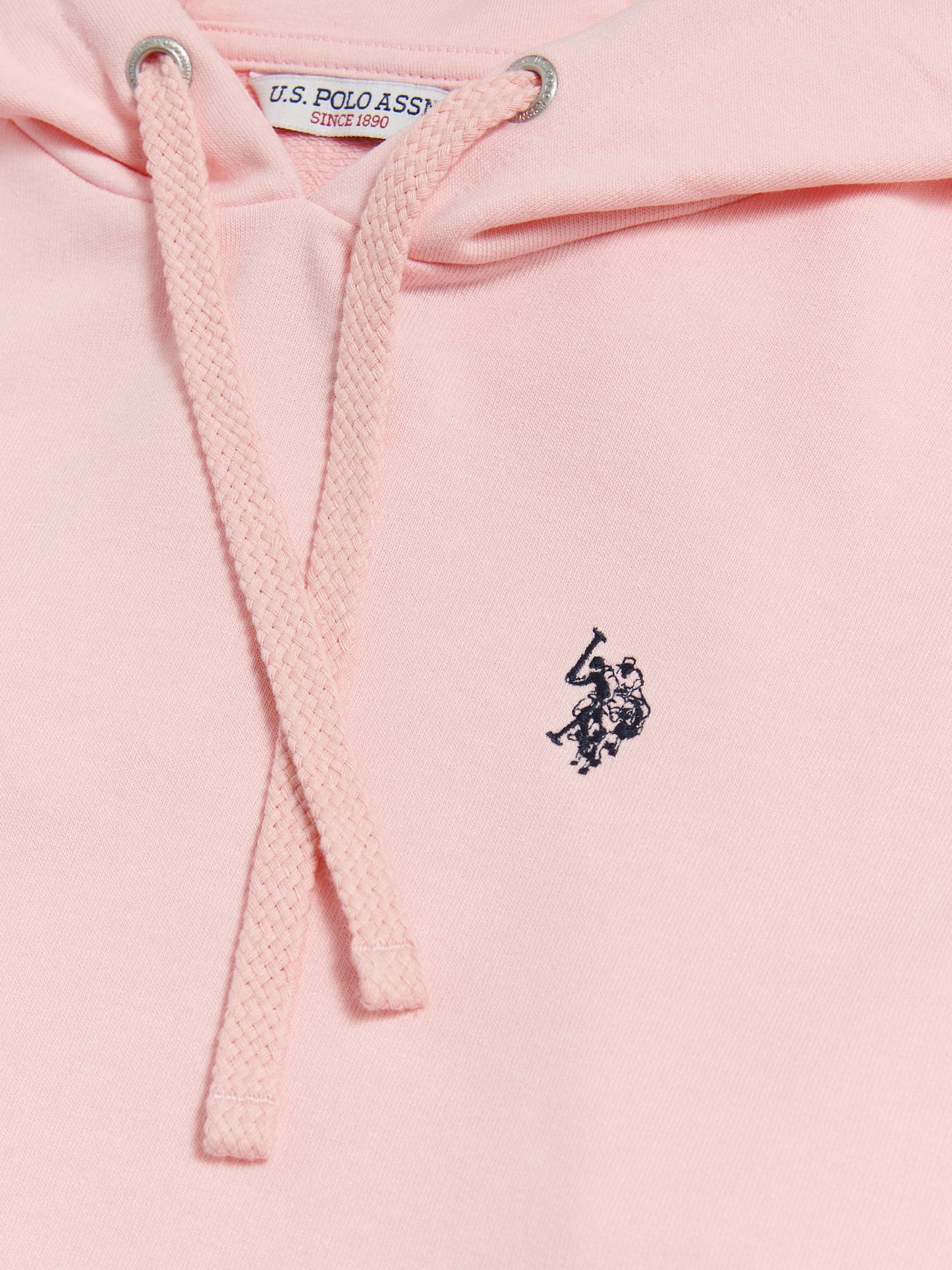 Womens Double Horsemen Hoodie in Crystal Rose