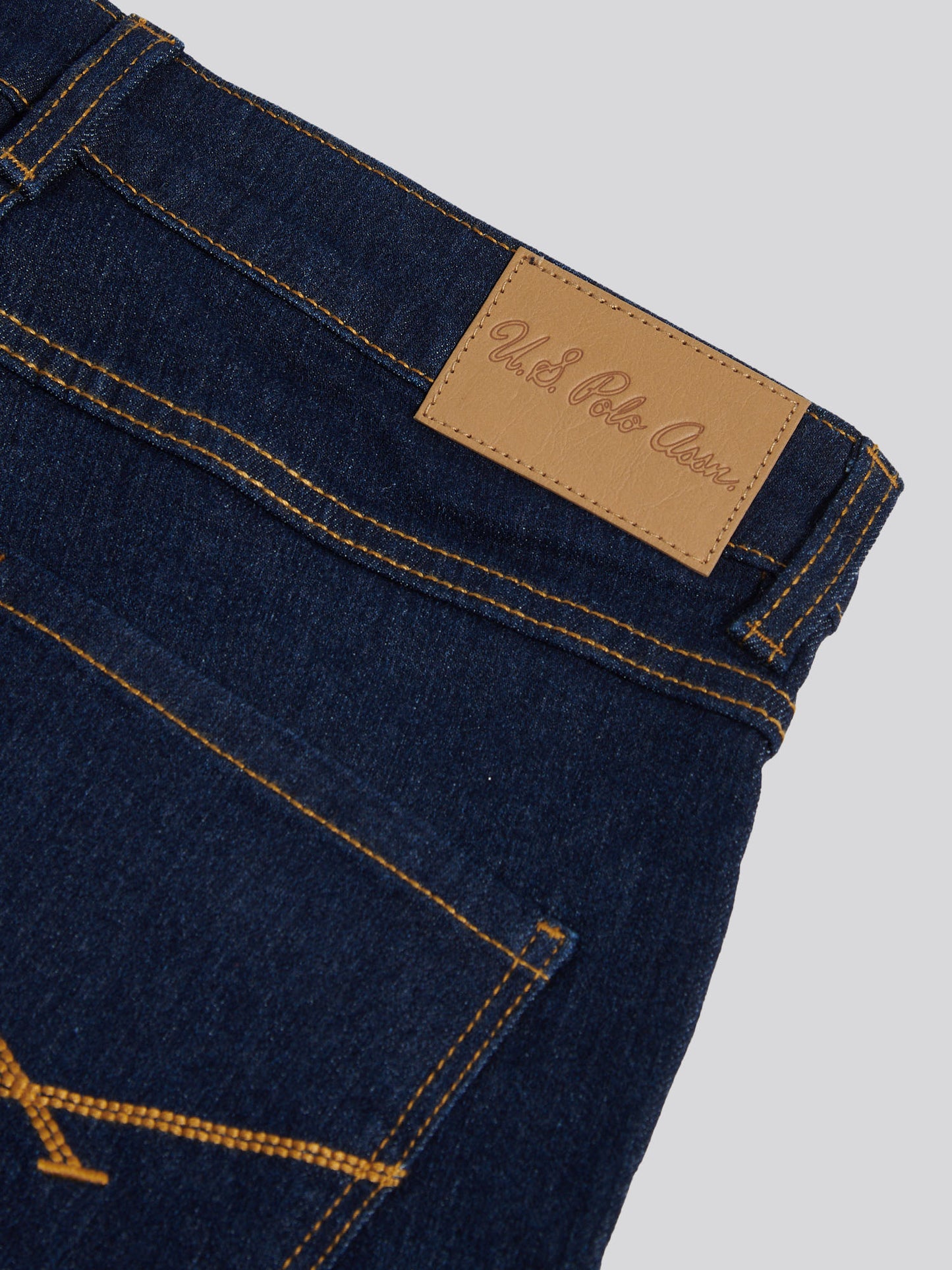 Womens Wide Fit Jean Dark Indigo Wash