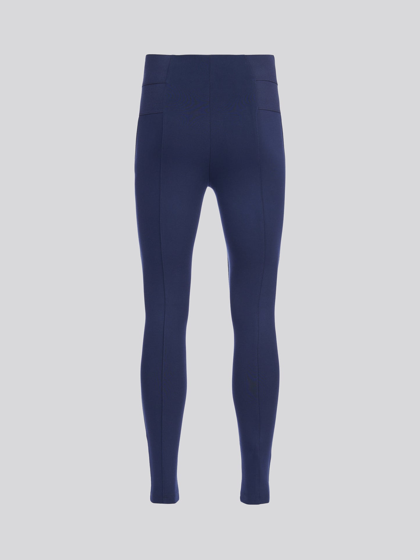 Womens Tonal Elastic Waistband Legging in Navy Iris