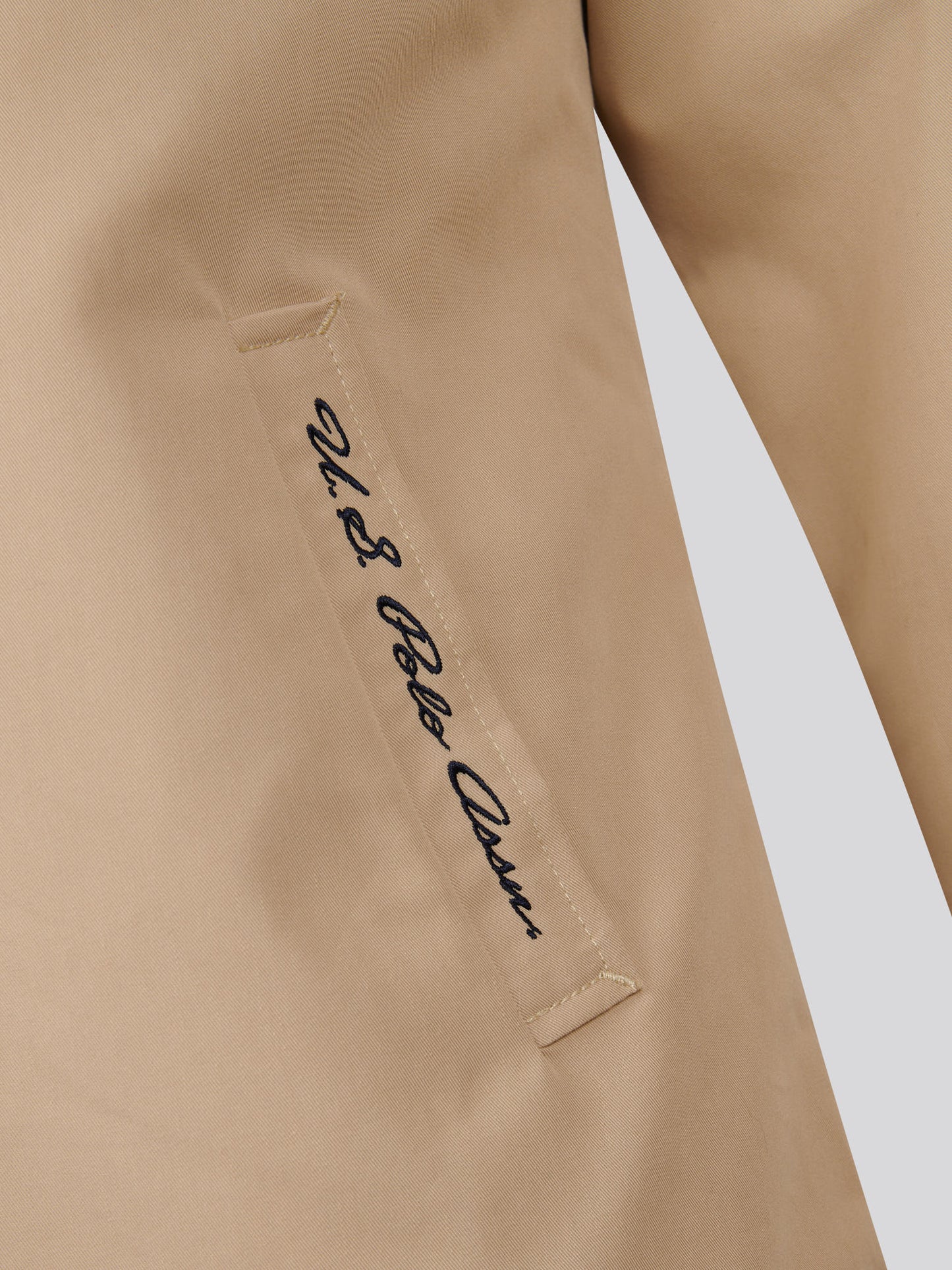 Womens Water Resistant Short Trench Coat Irish Cream