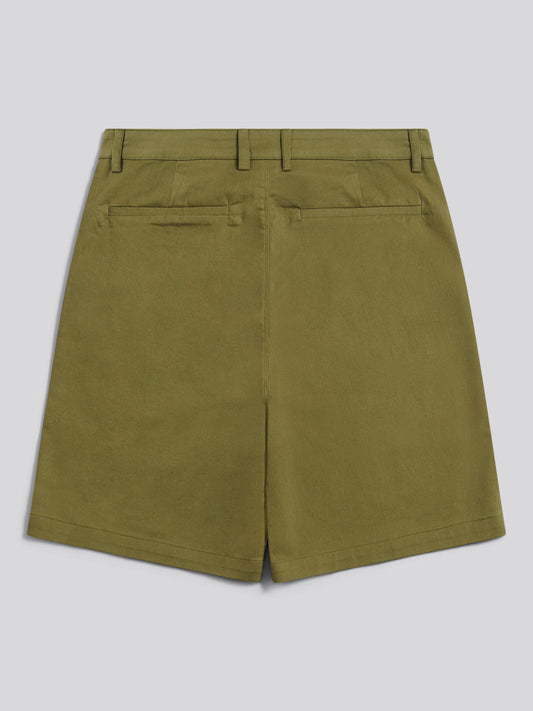 Womens Longline Chino Shorts Capulet Olive