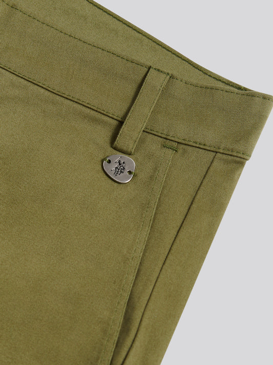 Womens Longline Chino Shorts Capulet Olive