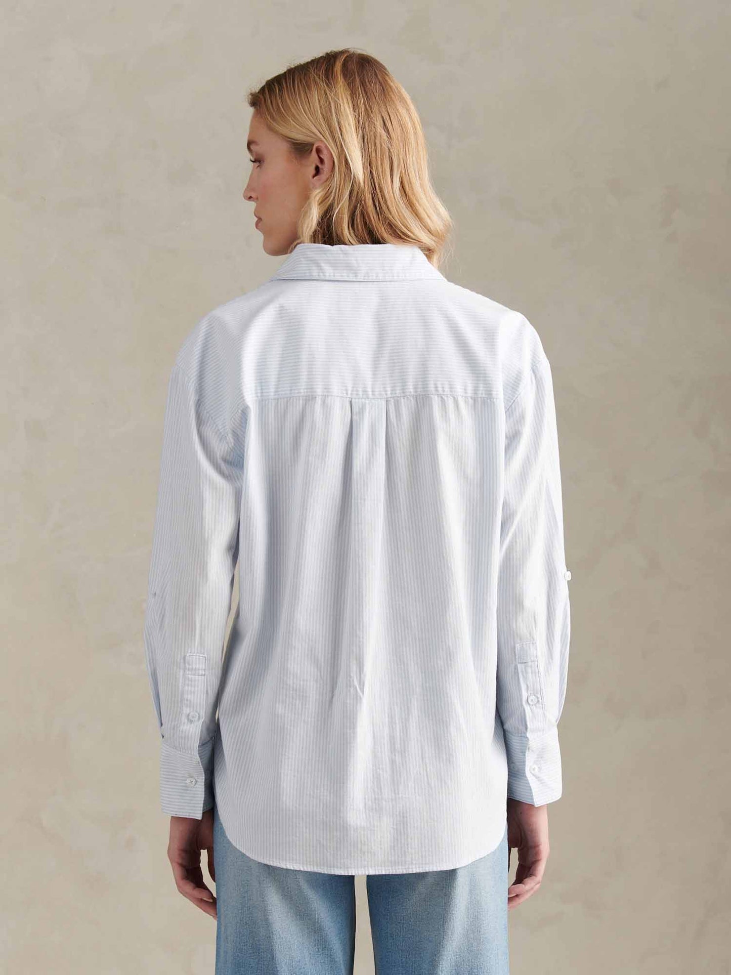 Womens Loose Fit Oxford Shirt Windsurfer