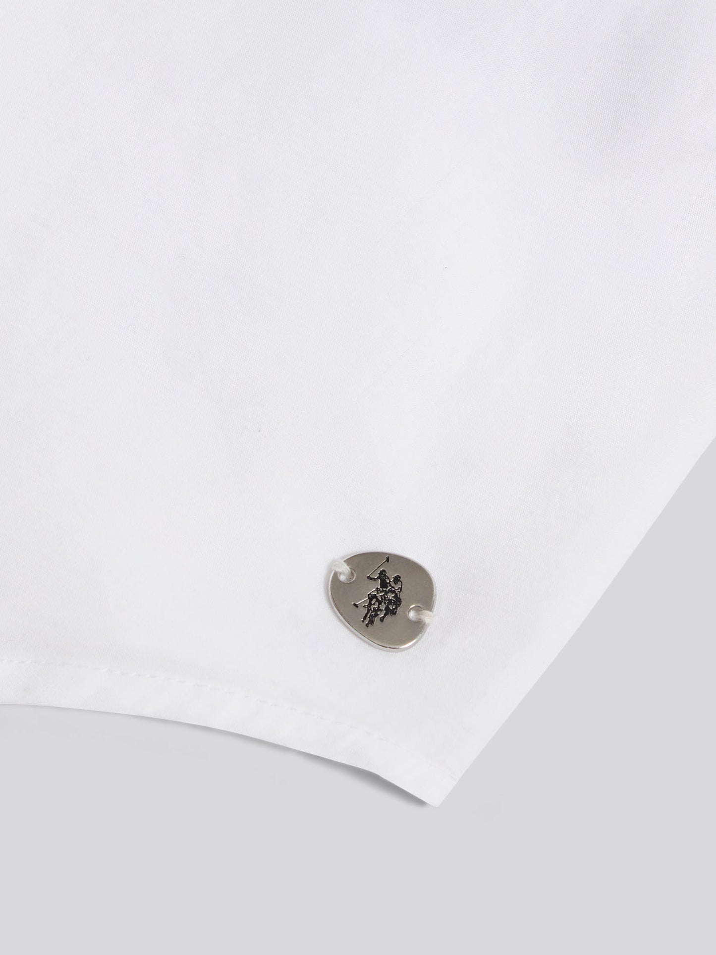 Womens Broderie Detail Loose Fit Shirt Bright White