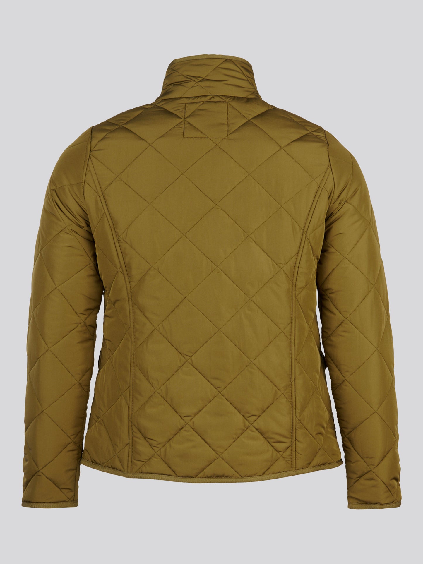 Womens Diamond Quilted Jacket Olive Branch
