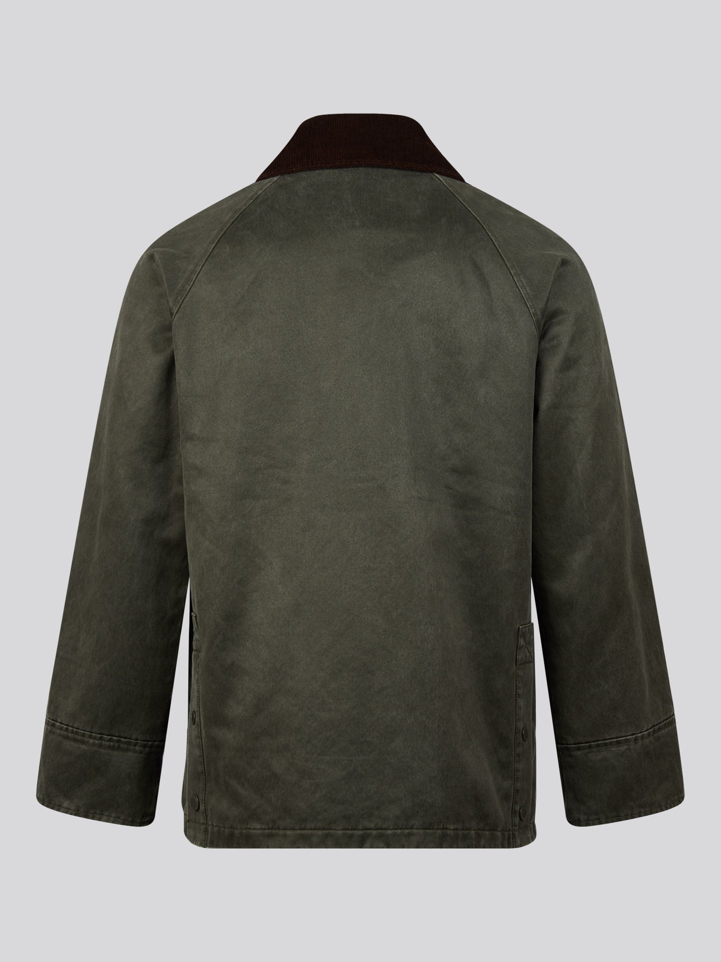 Womens Waxed Cotton Short Parka Chimera