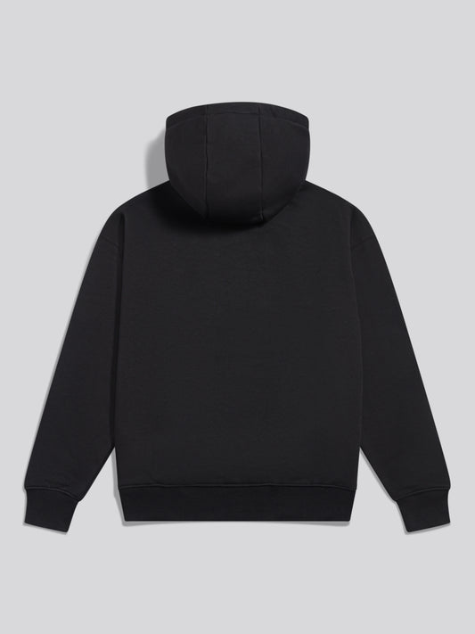Womens Double Horsemen Hoodie Black