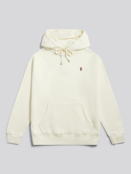 Womens Double Horsemen Hoodie Marshmallow