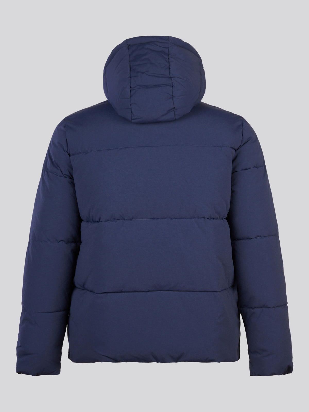 Womens Short Puffer Jacket Navy Iris