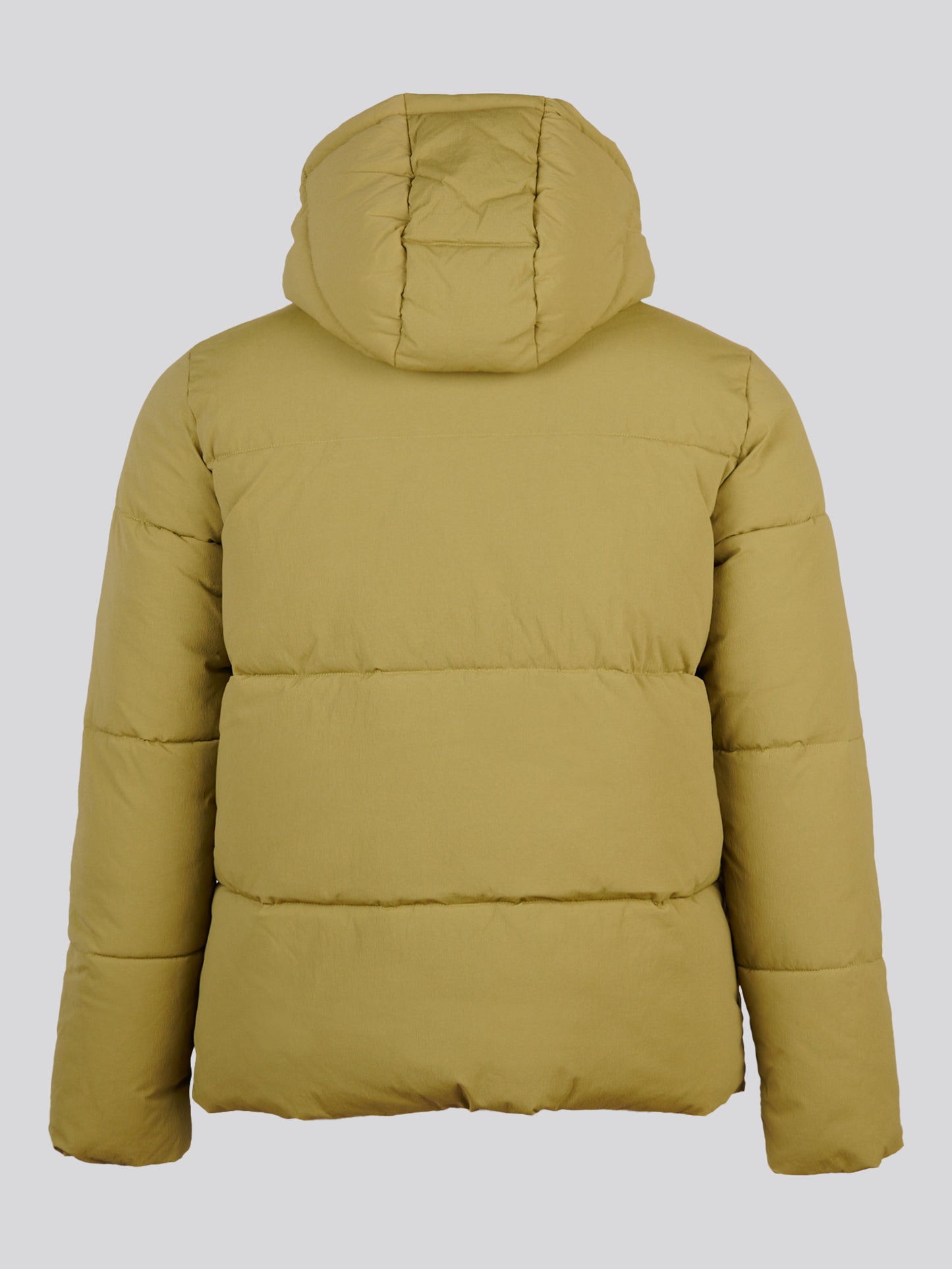 Womens Short Puffer Jacket Olive Branch